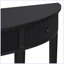 Console moderne avec façades de tiroir à rayures verticales et quatre pieds-703466077