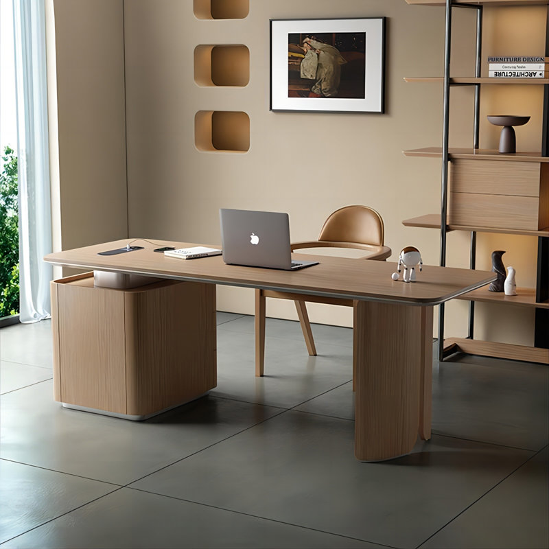 Bureau en coin 62,99 po, H 29,53 po x l 62,99 po x P 27,56 po