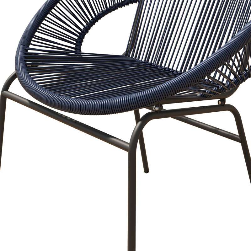 Chaise d'extérieur Acapulco (ensemble de 2), Navy