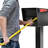 Steel Post Mounted Mailbox with Magnetic Closure-115312768
