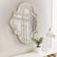Miroir mural en bois manufacturé