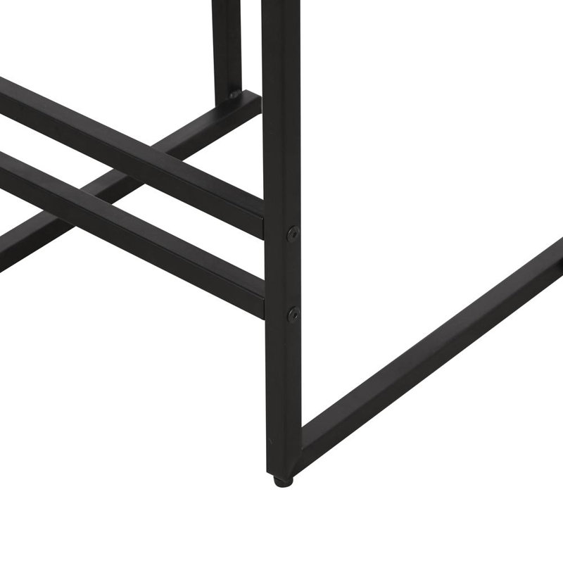 2-Piece Bar Stools (Black)
