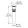Riobel Lavatory Push Drain With Overflow