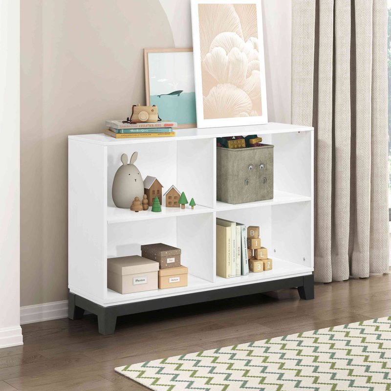 Bibliothèque avec meubles en bois 1pc, 30.56" H x 42.56" W x 13.06" D