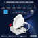 Luxrite 4" LED Recessed Ceiling Light J-Box 15W 5 Colour Selectable 1300LM Dimmable Wet Rated IC Rated ETL 6 Pack
