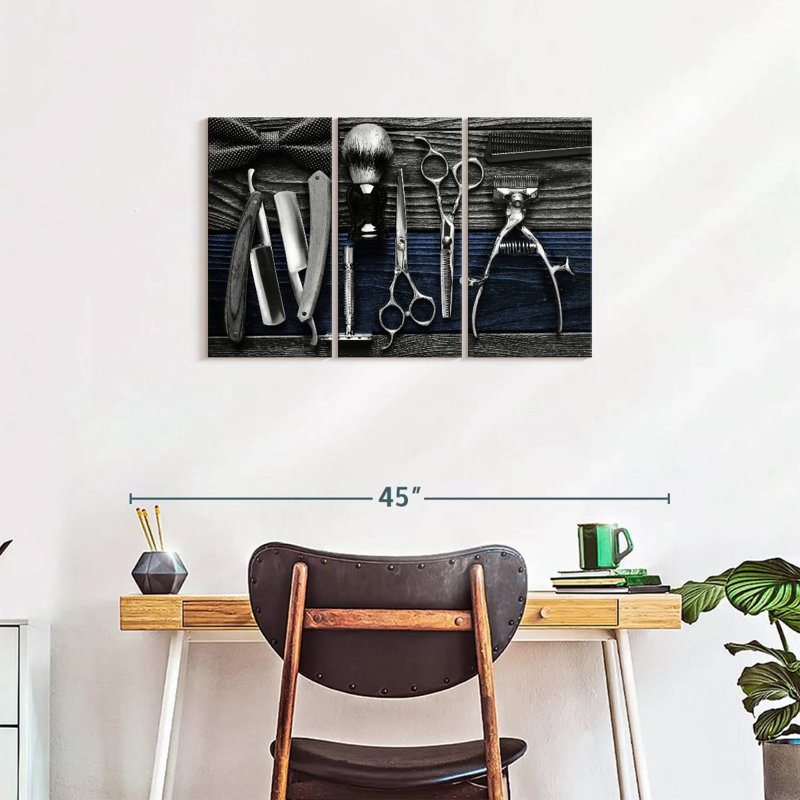 Ensemble 3 pièces Pop Tools sur toile, H 33 po x l 20 po x P 1,25 po