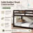 Twin Over Twin Solid Wood Bunk Beds With Ladder-671389107
