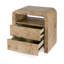 Cassius 2 - Drawer Nightstand in Light Brown