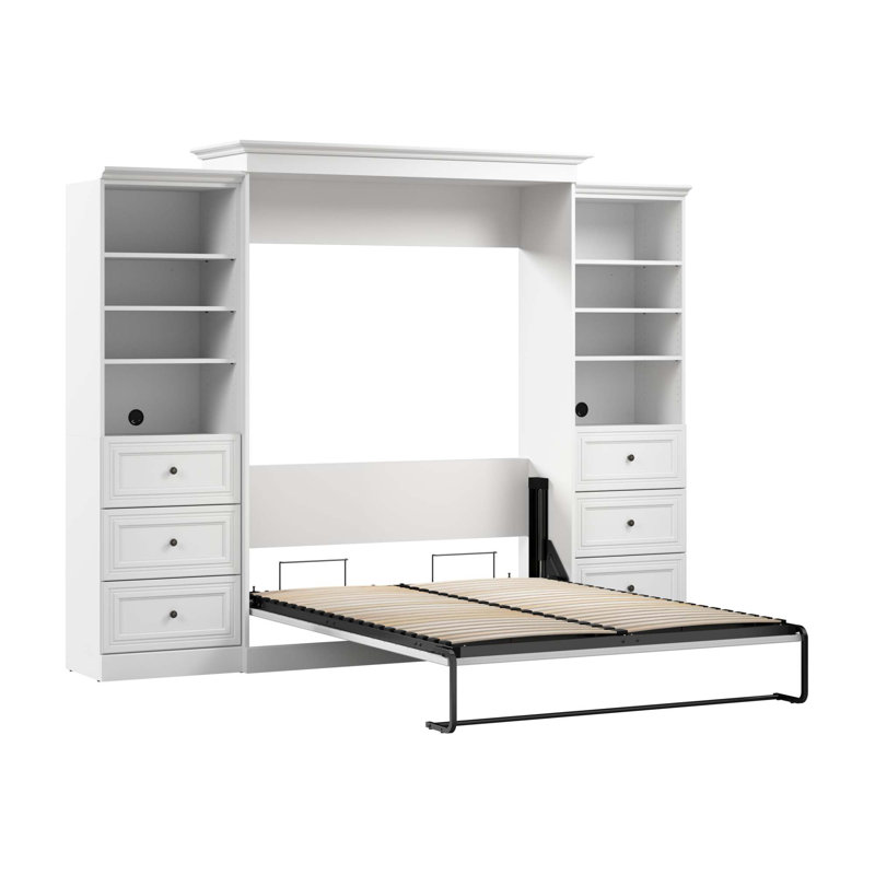Alvaretta Bed, White, Queen