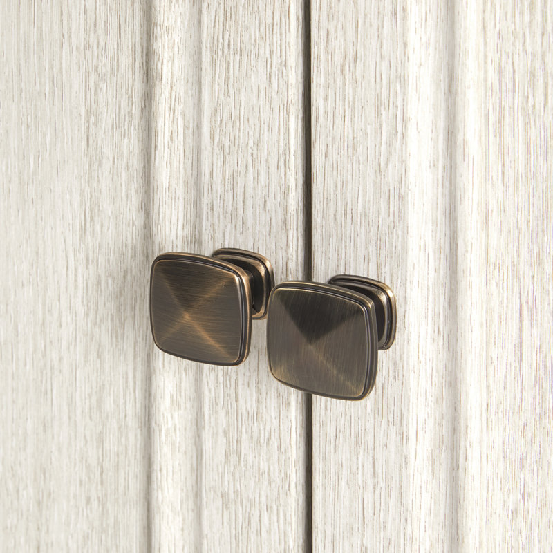 Armoire de rangement 2 portes Azareyah