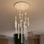 Lustre Krystal à 11 suspensions en verre transparent-629207976-629207978