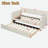 Upholstered Daybed With Trundle And Wood Slat-154159946
