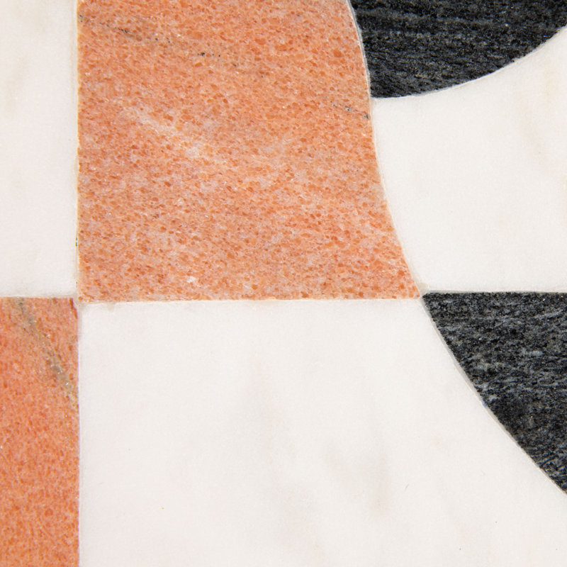 Marble Cutting Board With Abstract Design