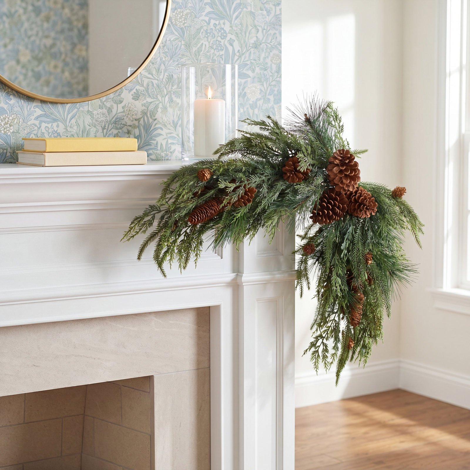26" Pine Christmas Swag