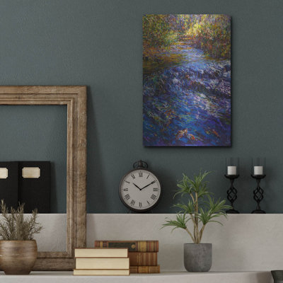 Art mural en métal «Waterfall» par Joanne Towers