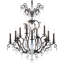 Renaissance Nouveau 12 Light 32in x 38in Chandelier in Heirloom Gold with Clear Heritage Handcut Crystals-1547579656
