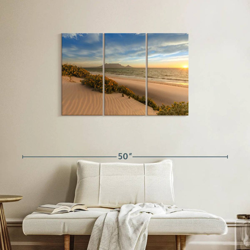 Gillard Cape Town Beach, 24" H x 38" W