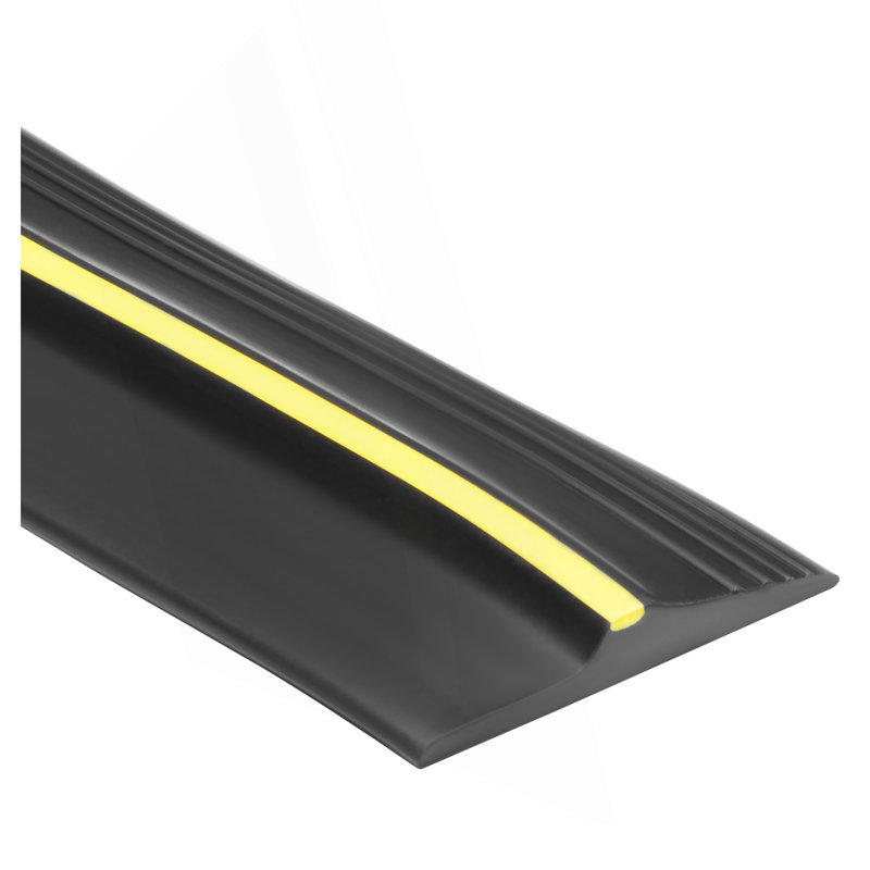 Seuil de porte de garage et joints inférieurs 10 pi PVC imperméable universel