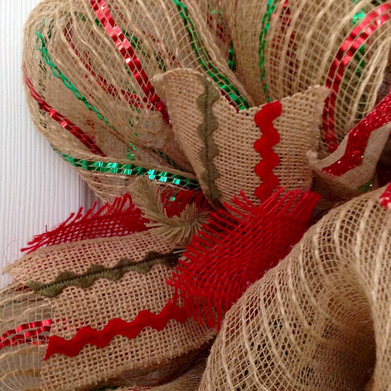 Couronne de Noël pour pain d'épice maison