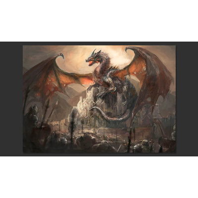 Dragon Castle Wall Mural