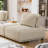 Aukeem 37'' Wide Extendable Armless Chair-877825212