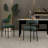 Sherpa Upholstered Metal Dining Chairs-1389094372-1355078511