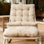 Chaise longue d'extérieur avec repose-pieds pour patio-1059692124