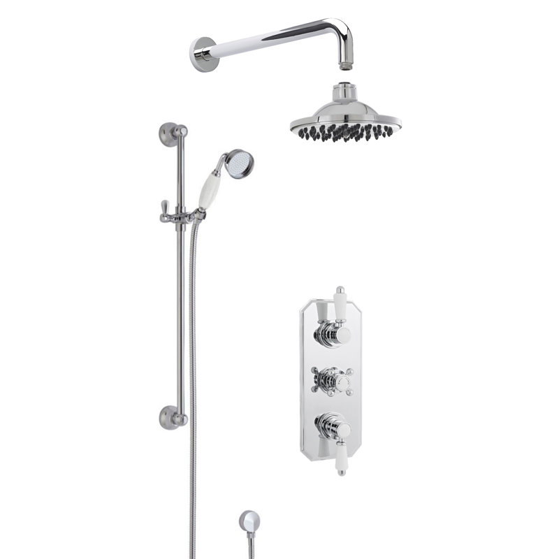 Thermostatic Shower with Dual Shower Head
