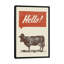Hello, impression sur toile tendue-59005821-59005823-59005820