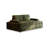 Green Polyester Modular Sofa bed cushion couch