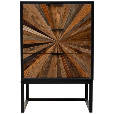 Bargale 44cm W Manufactured Wood Bedside Table