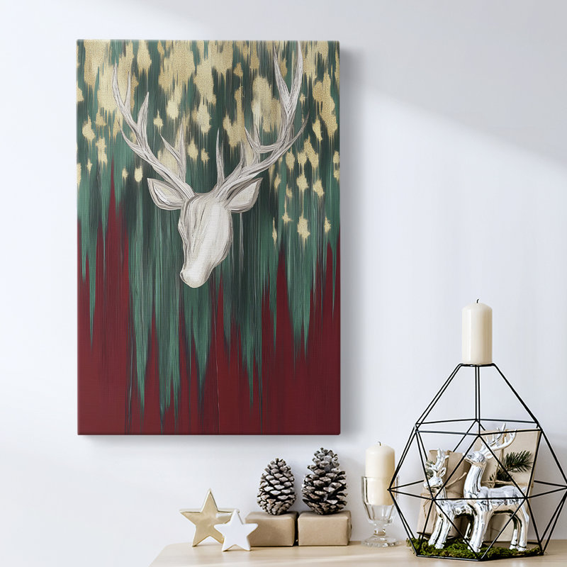 Art des Fêtes de Noël - Toile tendue avec châssis CCIXIX, H 60 po x l 40 po