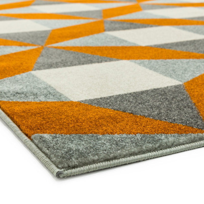 Arellano Geometric Area Rug, Rectangle 200 x 290cm