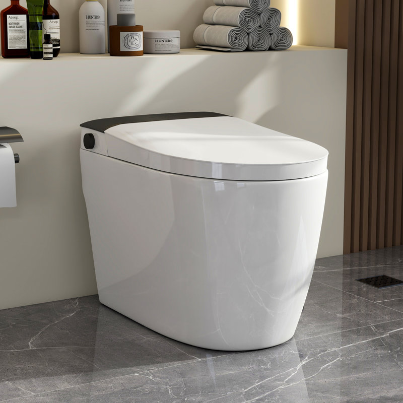 The No-Power, All-Powerful Toilet - Flush, Wash, Done.