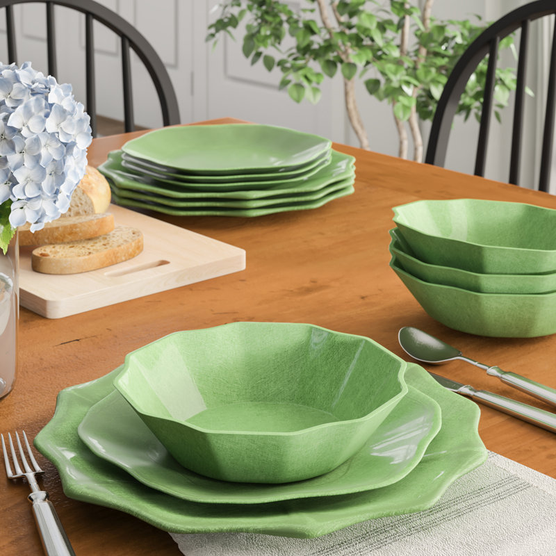 Melamine Dinnerware Set 12 Piece - Service for 4