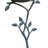 Hub Metal Pedestal Birdbath