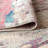 Lasley Contemporary POP Modern Abstract Brushstroke Cream/Pink Rug-1817645229