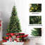 185cm H Lighted Artificial Christmas Tree