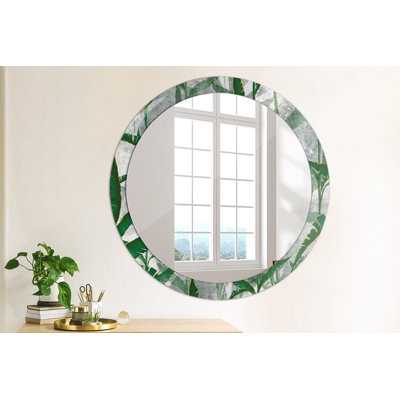 Huldar Glass Flat Wall Mirror