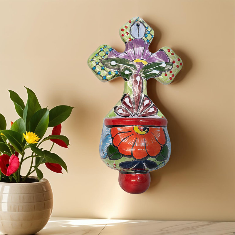 Talavera Holy Water Font 