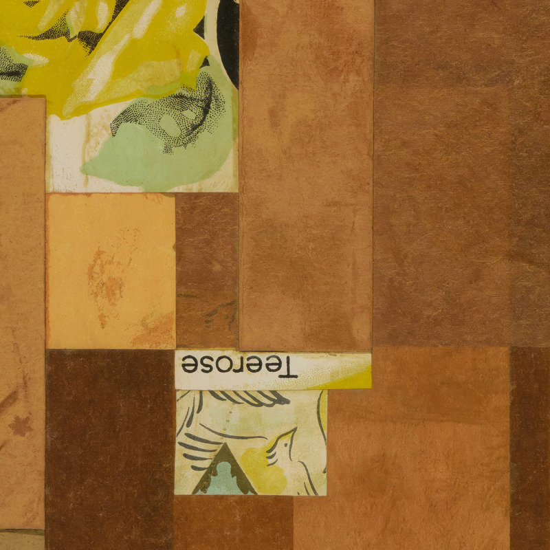 Tea Rose by Kurt Schwitters, 40"H x 30"W