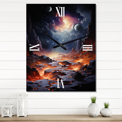 Jaycek - Asteroids Wall Clock