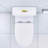 Glossy White Toilet With Powerful Flush And Easy Installation Elongated High-Performance Construction-124321993