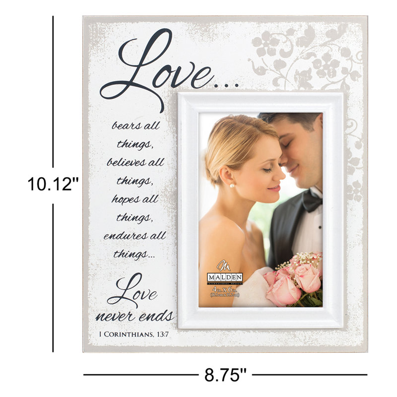 Carr White Wood Matte Picture Frame