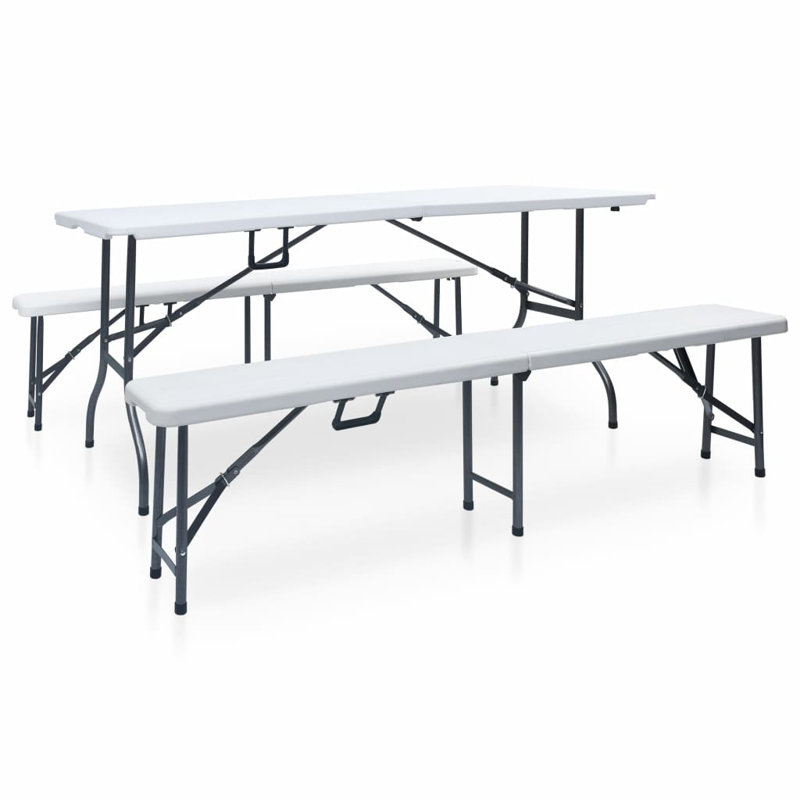 Hamazasb 4 - Person Patio Dining Set with Rectangular Table