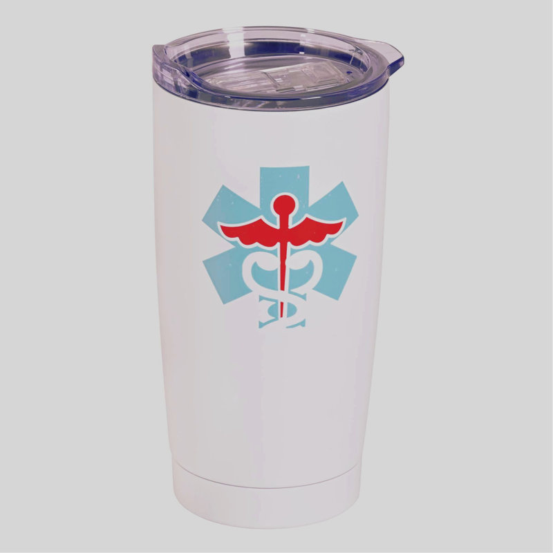 20 oz. Gobelet de voyage isolé en acier inoxydable