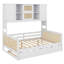 Lit de jour compact en bois, livré avec un lit gigogne et des unités de rangement modulaires-957166889-957166888