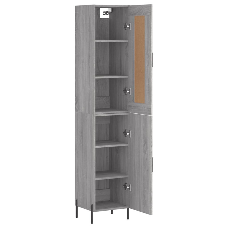 Mimose 34.5cm Sideboard, Grey Sonoma