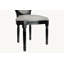 Ensemble de 2 chaises de salle à manger French Country rembourrées à dossier rond en rotin-920507644