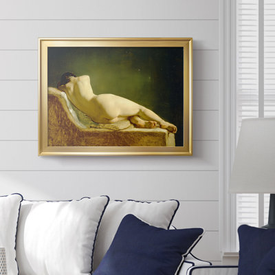 Reclining Nude-Wilhelm Marstrand-Framed Gallery Wrapped Canvas-1833